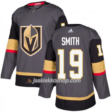 Miehille NHL Vegas Golden Knights Pelipaita Reilly Smith 19 Adidas 2017-2018 Harmaa Authentic